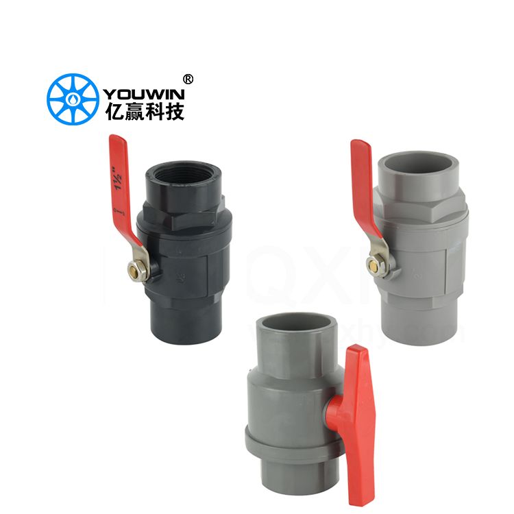 Two Pieces Ball Valve with SS handle